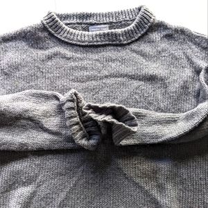 Wooden Ships Cropped Boyfriend Sweater